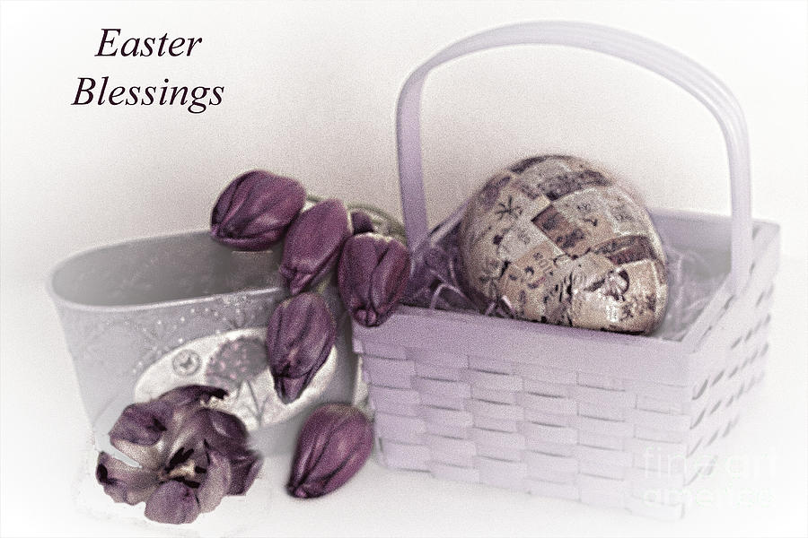 Easter Blessings No. 1 Mixed Media by Sherry Hallemeier