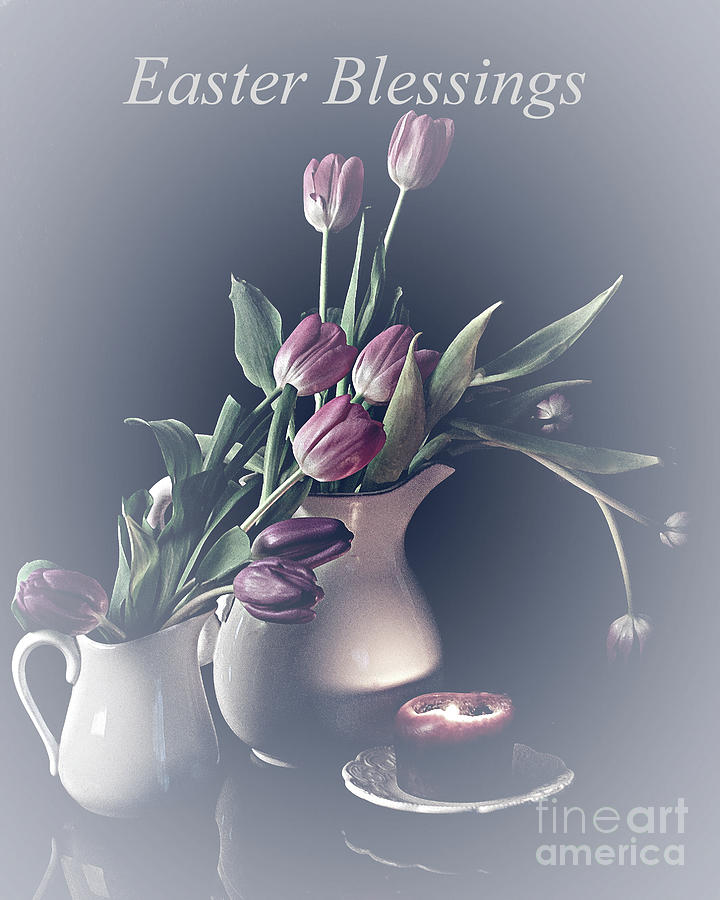 Easter Blessings No. 3 Digital Art by Sherry Hallemeier