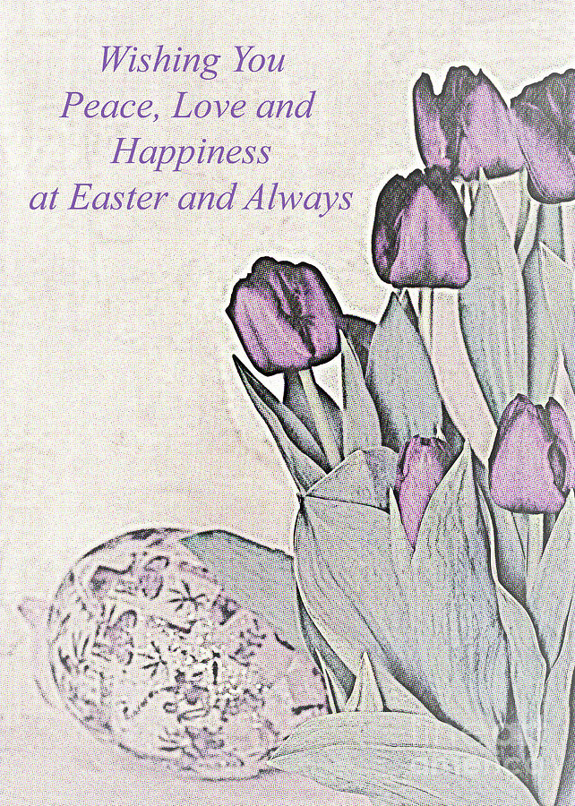 Easter Card No. 2 Photograph by Sherry Hallemeier
