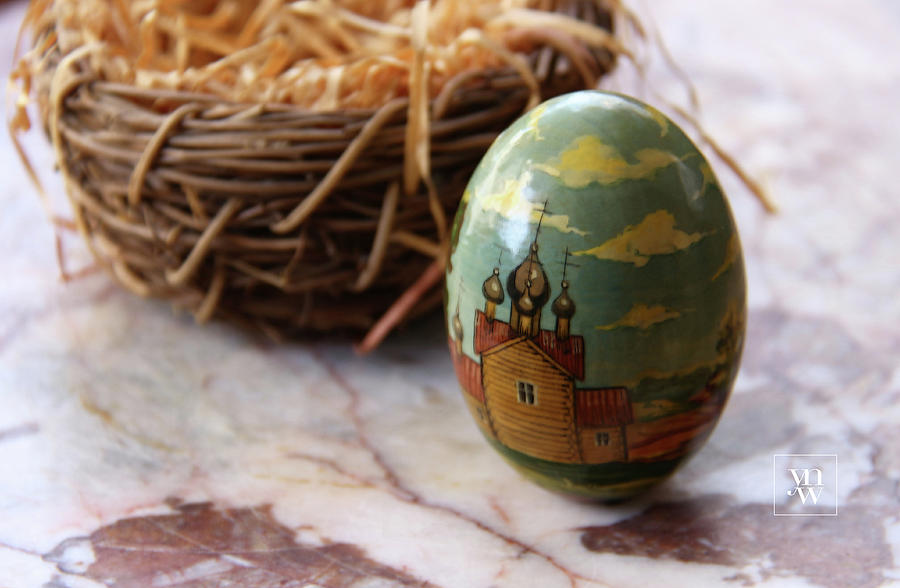 Easter Photograph - Easter Egg Orthodox Style by Yvonne Wright