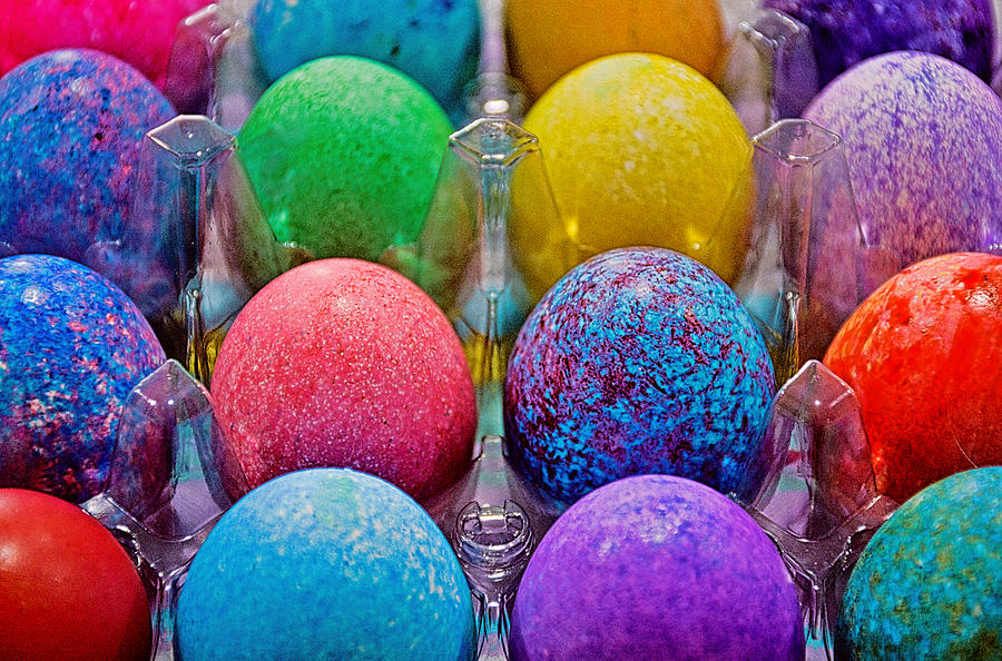 Easter Egg Study 2 Photograph by Robert Meyers-Lussier