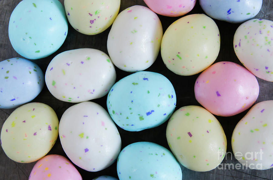 Easter Eggs 10 Photograph by Andrea Anderegg