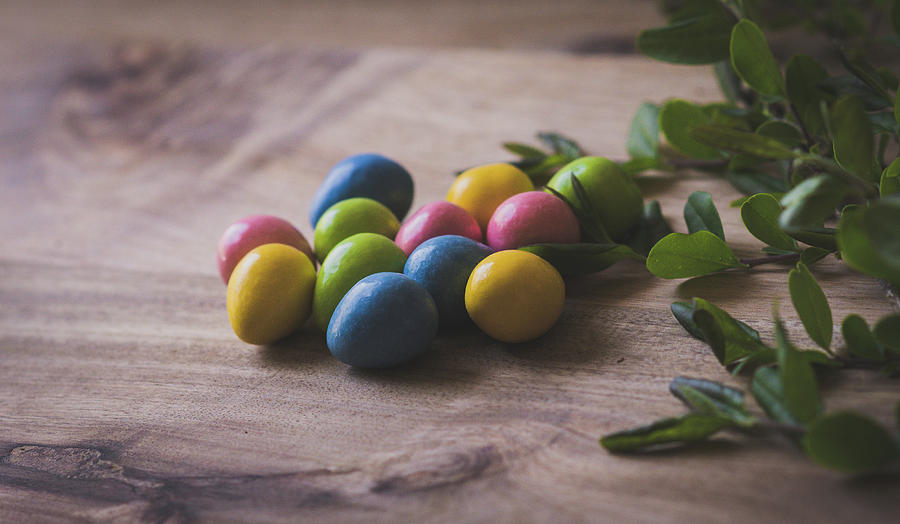 Easter Eggs 14 Photograph by Andrea Anderegg