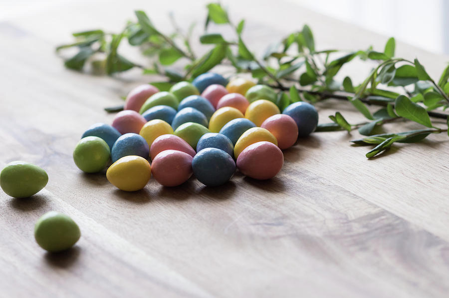 Easter Eggs 15 Photograph by Andrea Anderegg