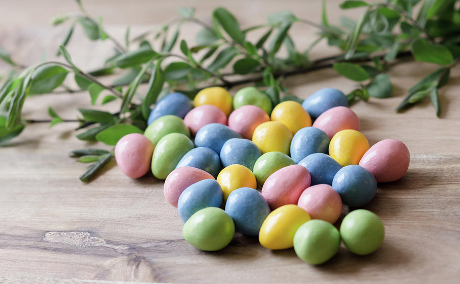 Easter Eggs 16 Photograph by Andrea Anderegg
