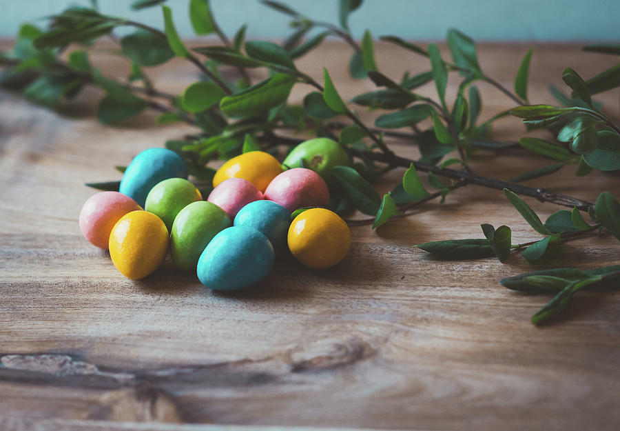 Easter Eggs 17 Photograph by Andrea Anderegg