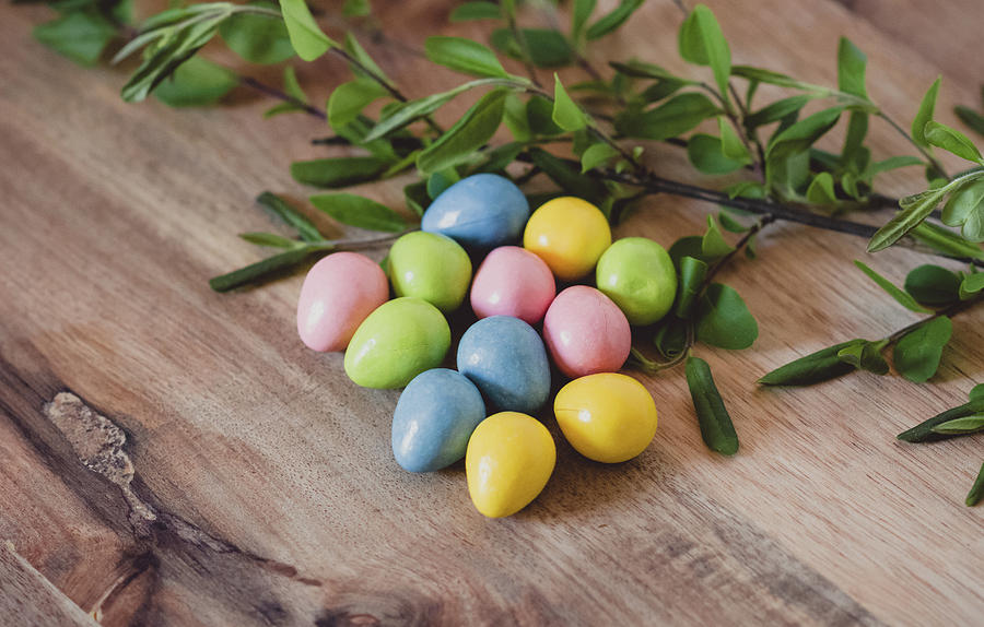 Easter Eggs 18 Photograph by Andrea Anderegg