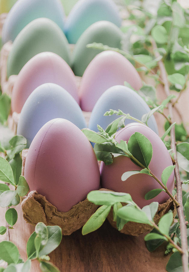 Easter Eggs 29 Photograph by Andrea Anderegg