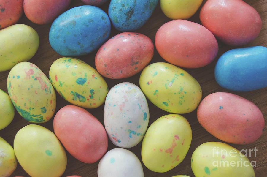 Easter Eggs 7 Photograph by Andrea Anderegg
