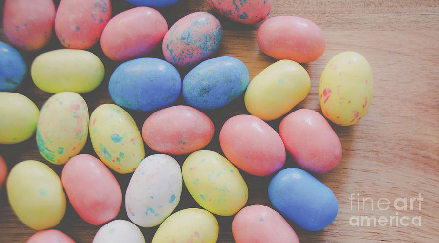 Easter Eggs 8 Photograph by Andrea Anderegg