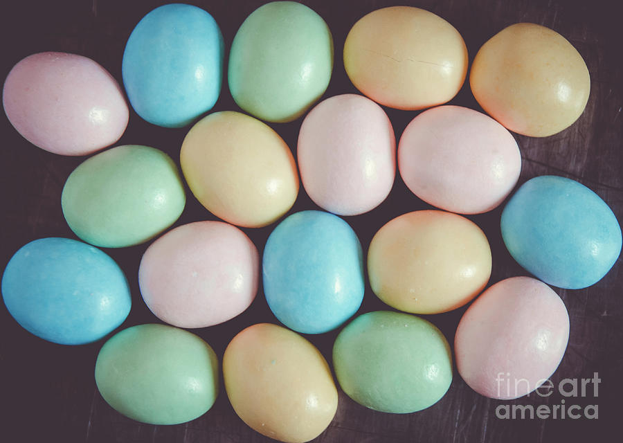 Easter Eggs 9 Photograph by Andrea Anderegg