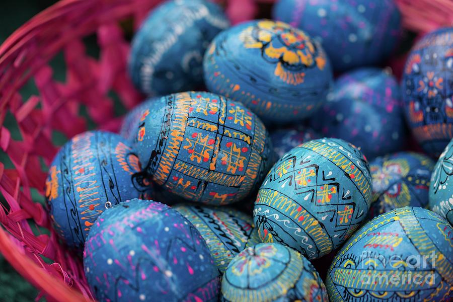 Easter Eggs Photograph by Eva Lechner