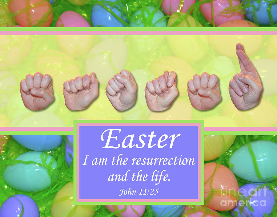 Christian Photograph - Easter by Masters Hand Collection Christian Photograph - Easter by Masters Hand Collection