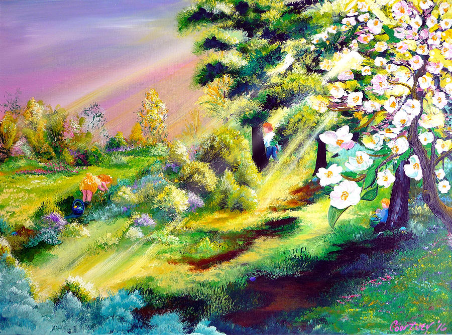 Easter Morning Painting