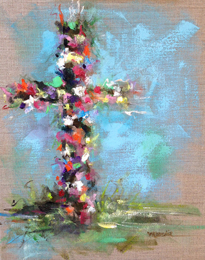 Easter Painting - Easter Morning by Marcia Hodges