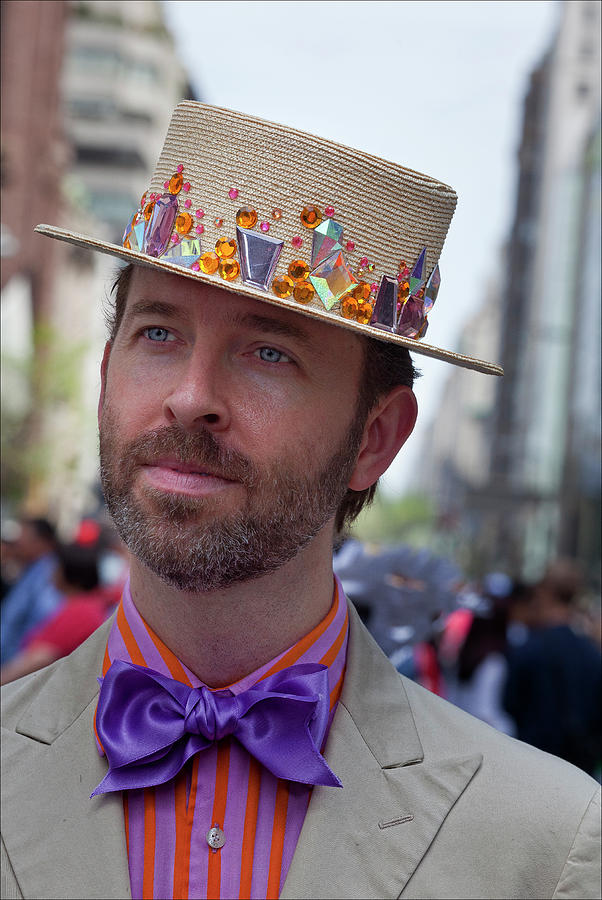 Easter Parade 2011 Straw Hat Photograph by Robert Ullmann