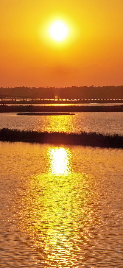 Easter Sunset Southwest Louisiana Photograph by John Glass