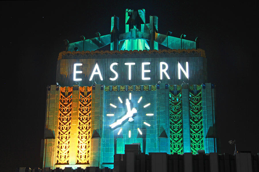 Eastern Clock Photograph by Shoal Hollingsworth