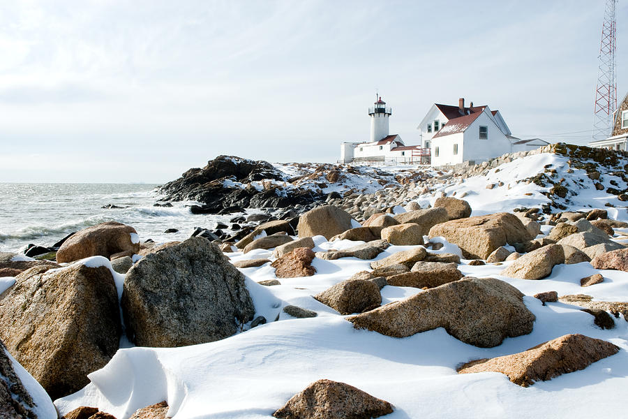 Eastern Point Light II Photograph by Greg Fortier