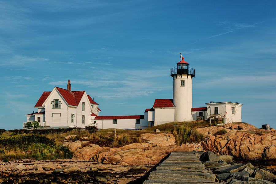 Eastern Point Lighthouse Photograph by Jean-Pierre Ducondi