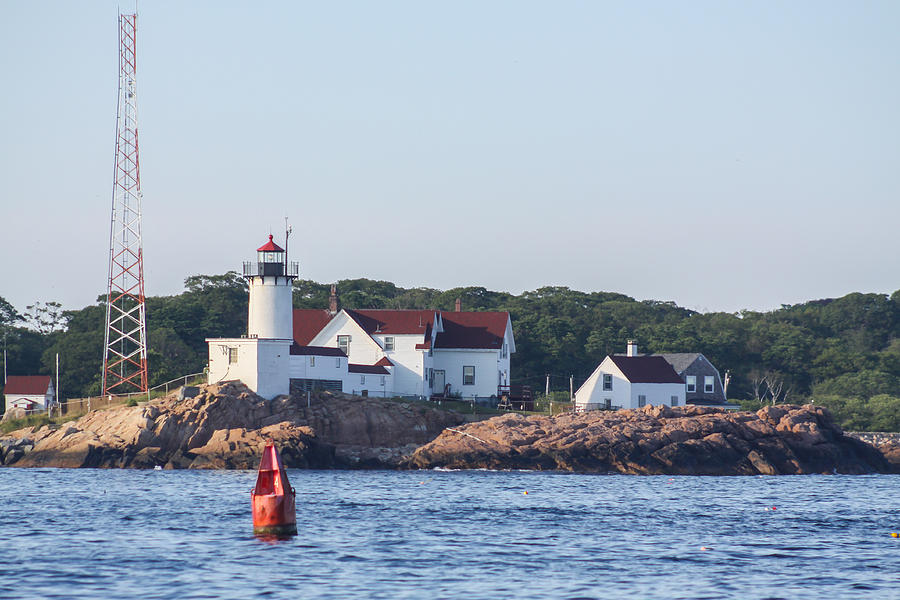 Eastern Point Lighthouse and Buoy Photograph by Brian MacLean