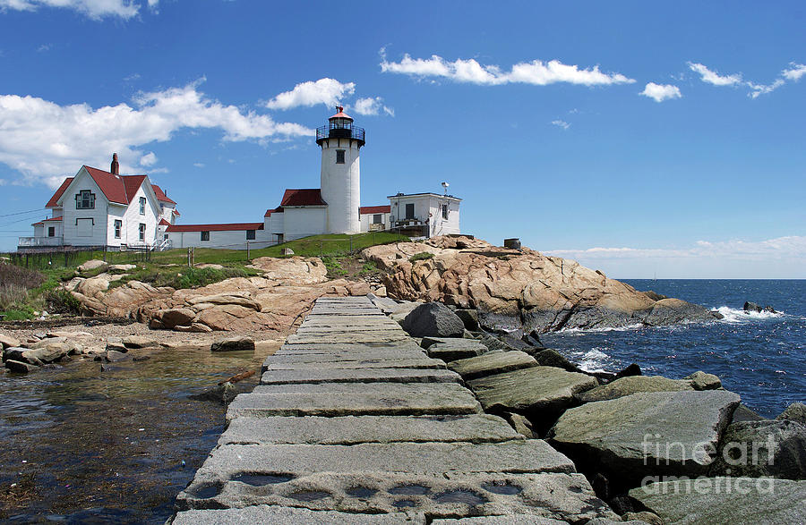 Eastern Point Lighthouse Photograph by Skip Willits