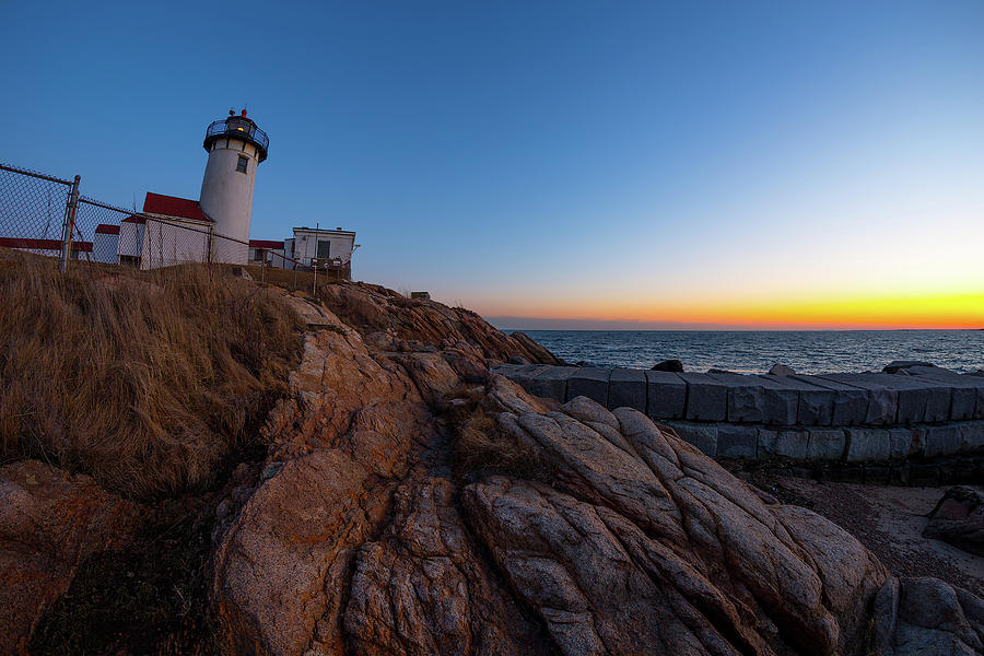 Eastern Point Sunset Photograph by Brian Hale