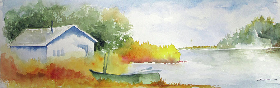 Landscape Painting - Eastern Shore by Mary Blumberg Landscape Painting - Eastern Shore by Mary Blumberg