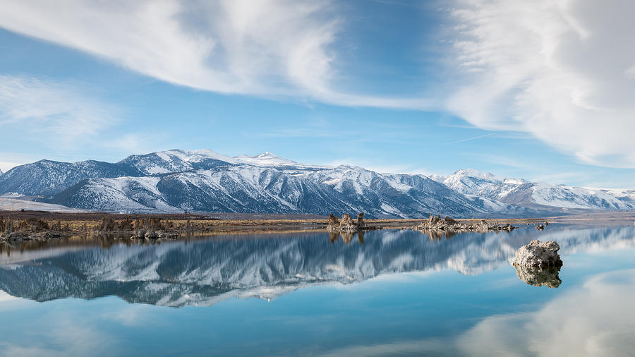 Eastern Sierra Nevada at Mono Lake Photograph by Joseph Smith