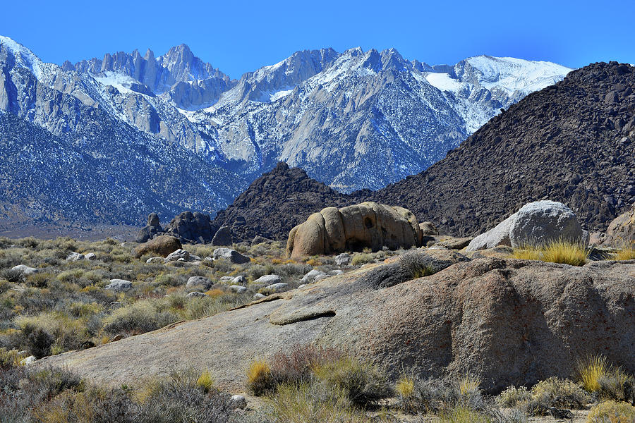 Eastern Sierra Nevada Mountains Photograph by Ray Mathis