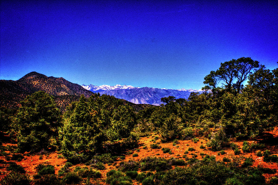 Eastern Sierras from the White Mountains Photograph by Roger Passman