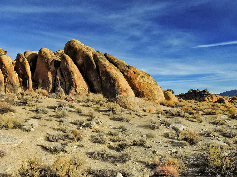 Eastern Sierras Hollywood Hills Photograph by Norma Brandsberg - Fine ...