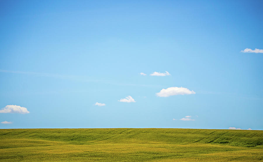 Eastern Washington state Landscapes and pastures on sunny day Photograph by Alex Grichenko
