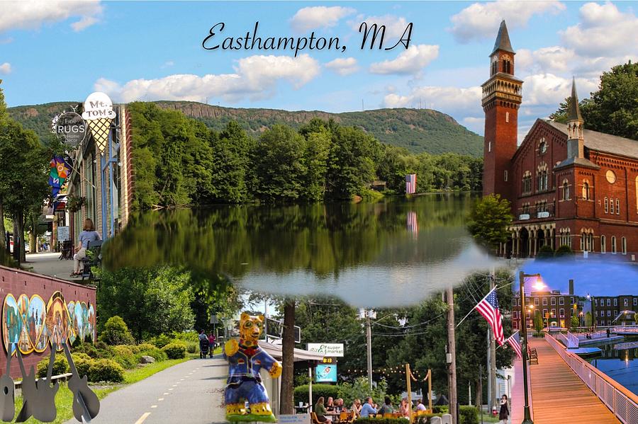 Easthampton MA collage by Sven Kielhorn Easthampton MA collage by Sven Kielhorn