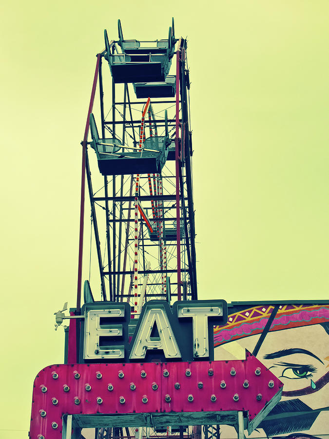 Eat Sign Photograph by Tony Grider