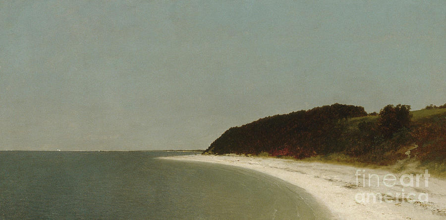 Eatons Neck, Long Island, 1872  Painting by John Frederick Kensett
