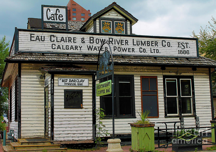 Eau Claire and Bow River Lumber Company Photograph by Nina Silver