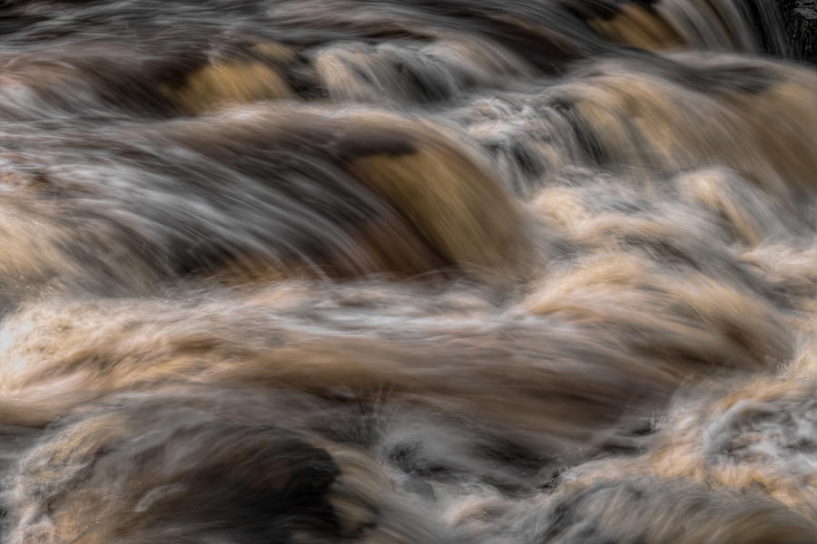 Eau Claire Dells Abstract Photograph by Dale Kauzlaric