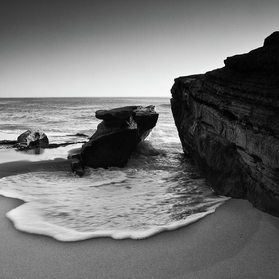 Black And White Photograph - Ebb and Flow by Ryan Weddle