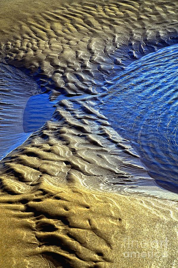Abstract Photograph - Ebbing Tide by Lauren Leigh Hunter Fine Art Photography