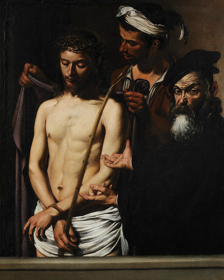 Ecce Homo  #4 Painting by Caravaggio