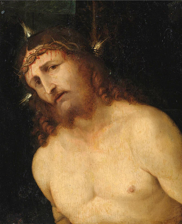 Ecce Homo Painting by Lorenzo Lotto