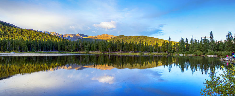 Mountain Photograph - Echo Lake Dawn by Lynn Palmer