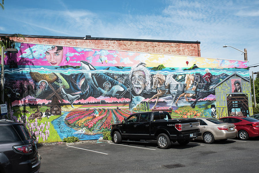 Eclectic Mural Photograph by Tom Cochran