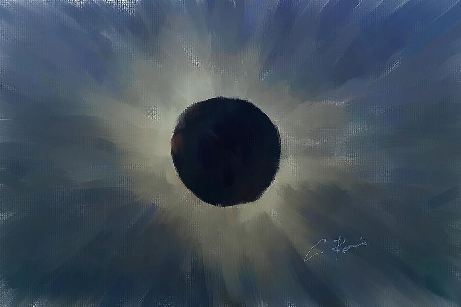Eclipse 2017 Hand Painted Version by Charlie Roman Eclipse 2017 Hand Painted Version by Charlie Roman