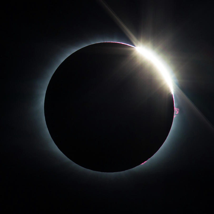 Eclipse Photograph - Eclipse 2017 by John Bradley Leonard