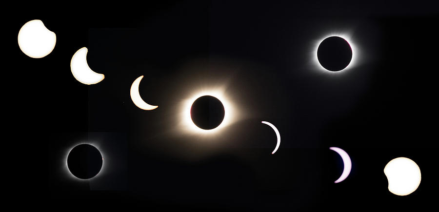 Eclipse Aug 2017  Photograph by Dean Ginther