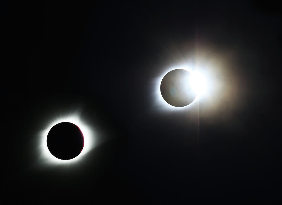 Sun Photograph - Totality Awesome by Christopher McKenzie