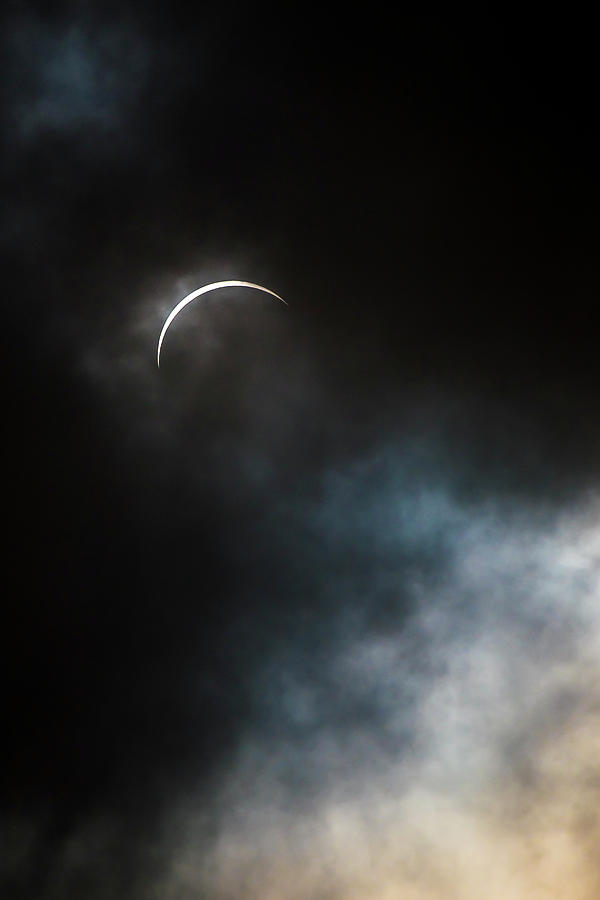 Eclipsed Crescent iv Photograph by Ryan Heffron