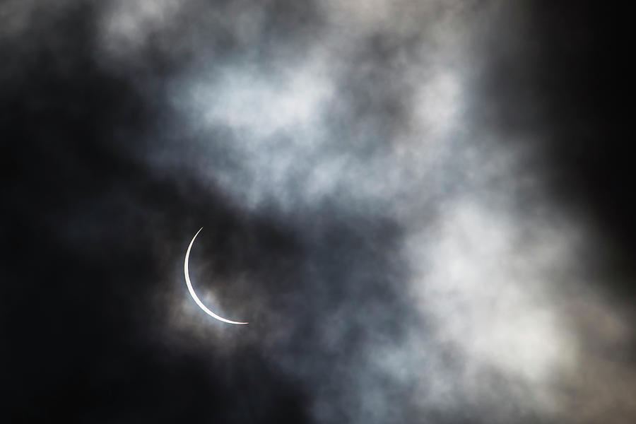 Eclipsed Crescent ii Photograph by Ryan Heffron
